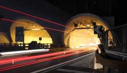 FOGTEC Wassernebel Anwendung Tunnel