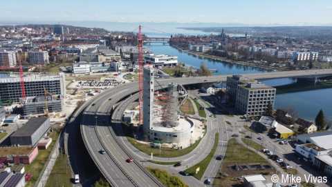 Panorama Konstanz Baustelle