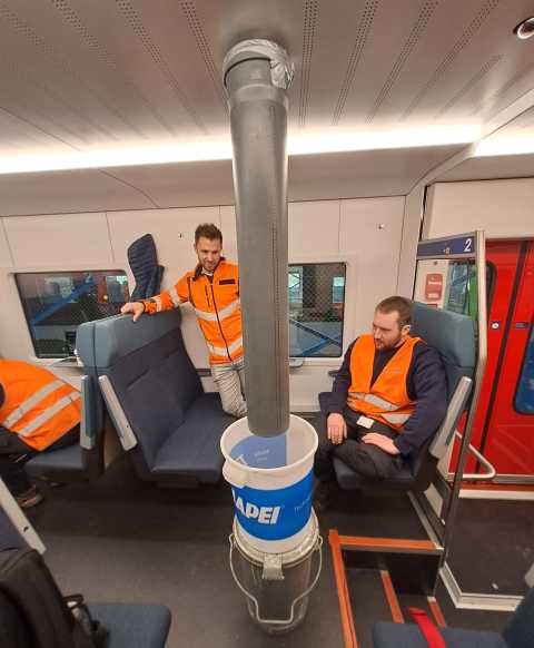 Spruehversuch Stadler 1